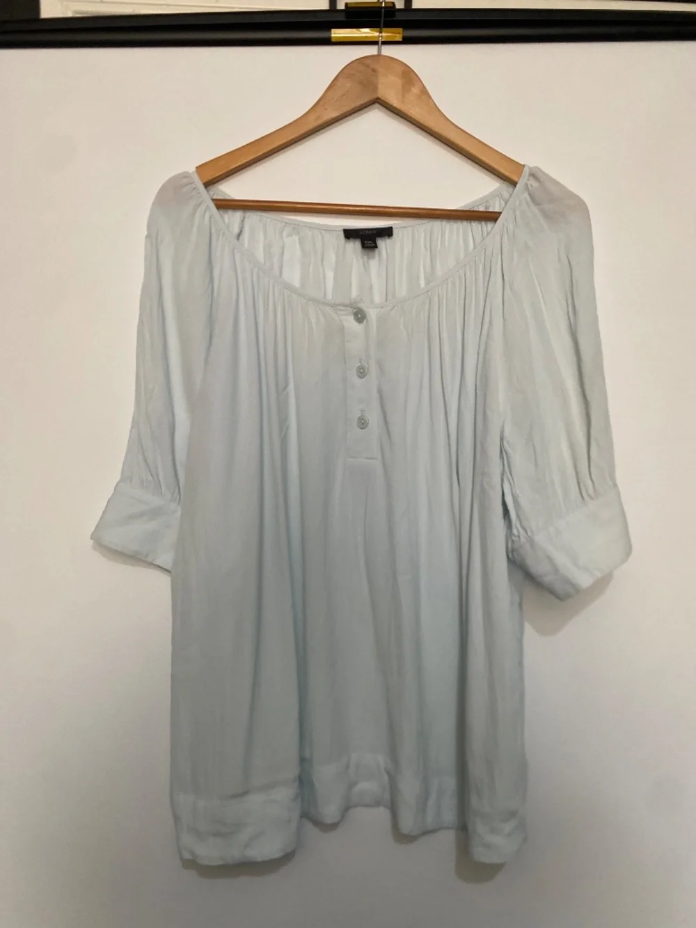 J.Crew XXL Drapey Scoopneck Top